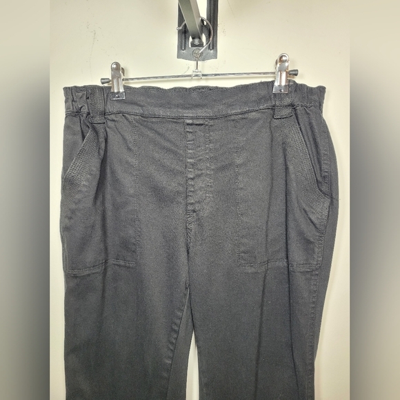 Soft Surroundings Pull on Style Black Pants sz M Petite - Picture 2 of 9